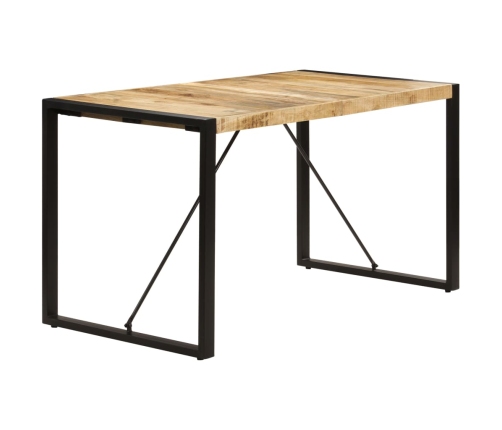 vidaXL virtuves galds, 140x70x75 cm, mango masvīkoks