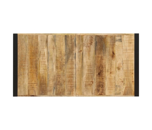 vidaXL virtuves galds, 140x70x75 cm, mango masvīkoks