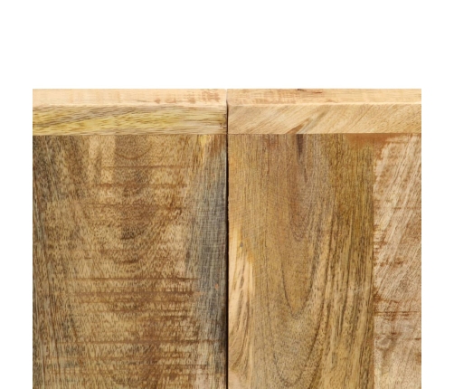 vidaXL virtuves galds, 140x70x75 cm, mango masvīkoks