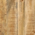 vidaXL virtuves galds, 140x70x75 cm, mango masvīkoks