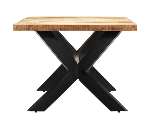 vidaXL virtuves galds, 200x100x75 cm, mango masīvkoks