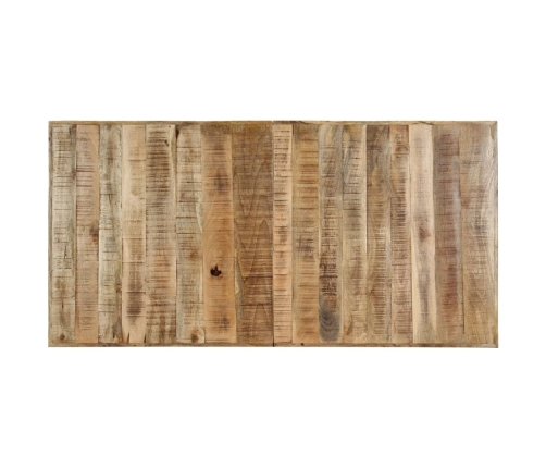 vidaXL virtuves galds, 140x70x75 cm, mango masvīkoks