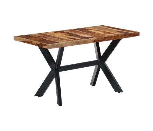 vidaXL virtuves galds, 140x70x75 cm, masīvs rožkoks