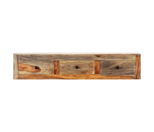 vidaXL konsoles galdiņš, 100x25x20 cm, masīvs rožkoks