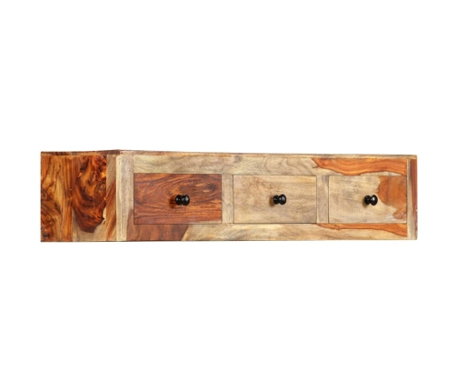 vidaXL konsoles galdiņš, 100x25x20 cm, masīvs rožkoks