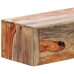 vidaXL konsoles galdiņš, 100x25x20 cm, masīvs rožkoks