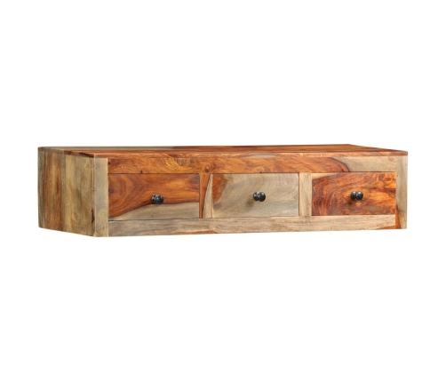 vidaXL konsoles galdiņš, 100x25x20 cm, masīvs rožkoks