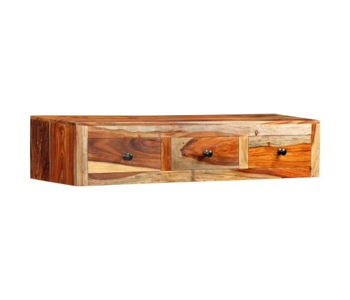vidaXL konsoles galdiņš, 100x25x20 cm, masīvs rožkoks