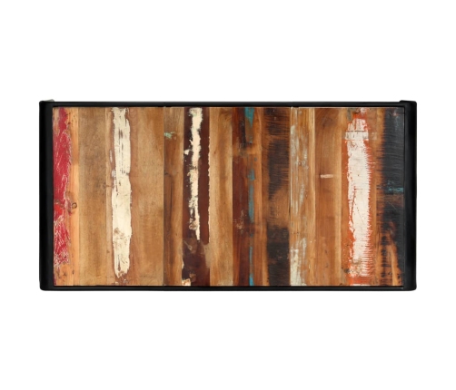 vidaXL virtuves galds, 180x90x76 cm, pārstrādāts masīvkoks