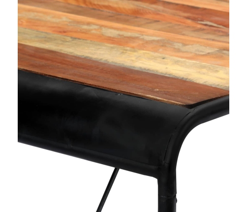 vidaXL virtuves galds, 180x90x76 cm, pārstrādāts masīvkoks