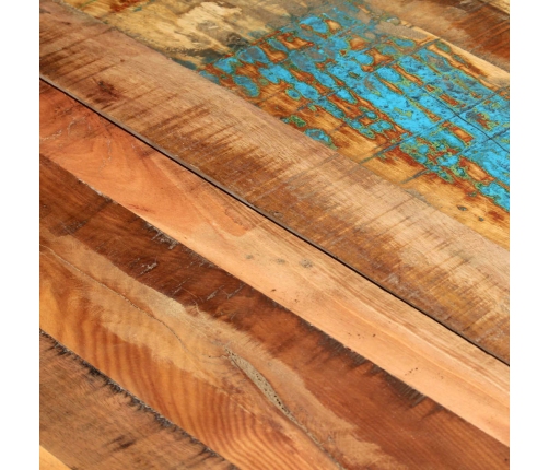 vidaXL virtuves galds, 180x90x76 cm, pārstrādāts masīvkoks