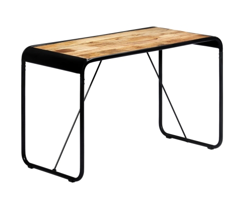 Virtuves Galds, 118X60X76 Cm, Neapstrādāts Mango Masīvkoks Vidaxl