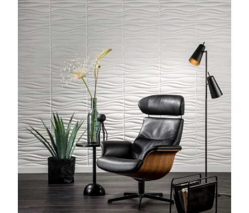 Wallart 3D Sienas Paneļi Ga-Wa04, 24 Gab., Viļņu Tekstūra