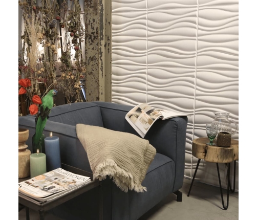 Wallart 3D Sienas Paneļi Ga-Wa04, 24 Gab., Viļņu Tekstūra