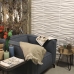 Wallart 3D Sienas Paneļi Ga-Wa04, 24 Gab., Viļņu Tekstūra