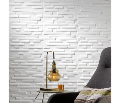 Wallart 3D Sienas Paneļi Ga-Wa13, 24 Gab., Ventura Dizains