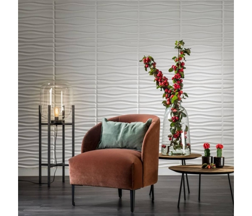 Wallart 3D Sienas Paneļi Ga-Wa14, 24 Gab., Līniju Dizains