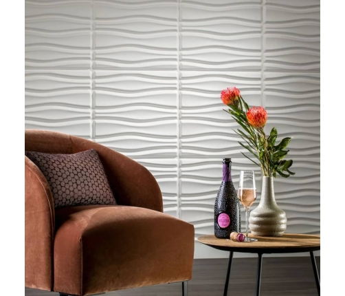 Wallart 3D Sienas Paneļi Ga-Wa14, 24 Gab., Līniju Dizains