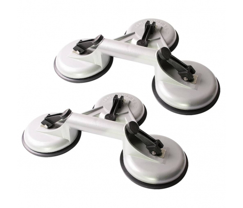 ProPlus vakuuma pacēlāji ar 3 piesūcekņiem, 2 gab., alumīnijs