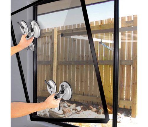 ProPlus vakuuma pacēlāji ar 3 piesūcekņiem, 2 gab., alumīnijs