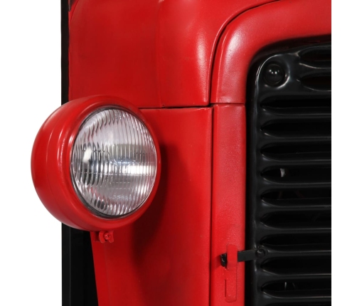 Vīna Plaukts Ar Traktora Detaļām, 49X31X172 Cm, Mango Masīvkoks Vidaxl