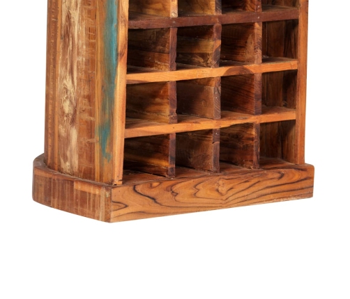 Vīna Pudeļu Statīvs, 50X40X180 Cm, Pārstrādāts Masīvkoks Vidaxl