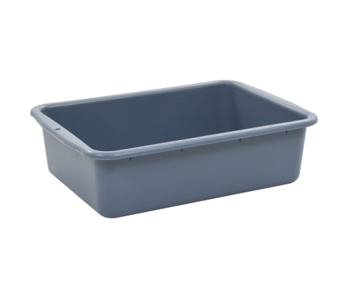 vidaXL virtuves ratiņi ar plastmasas konteineriem, 82x43,5x93 cm