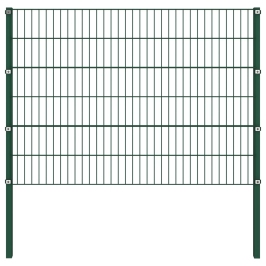 Žoga Panelis Ar Stabiem, 1,7 M, Zaļa Dzelzs Vidaxl