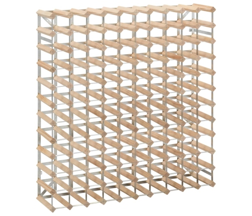 Vīna Pudeļu Statīvs 120 Pudelēm, Priedes Masīvkoks Vidaxl