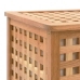 vidaXL veļas kaste, 77,5x37,5x46,5 cm, valriekstu masīvkoks