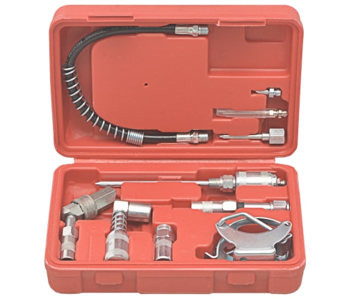 11-Daļīgs Eļļošanas Piederumu Komplekts Vidaxl