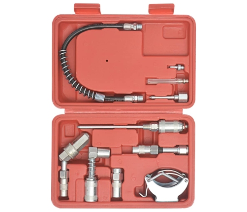 11-Daļīgs Eļļošanas Piederumu Komplekts Vidaxl