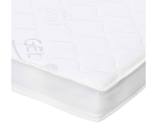 vidaXL virsmatracis, 120x200 cm, gela putas, 7 cm