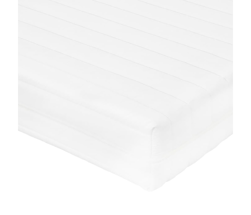 vidaXL matracis ar 7 zonām, 100x200 cm, PU putas, 16 cm, H2, H3