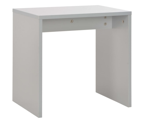 vidaXL spoguļgaldiņš ar solu, 104x45x131 cm, pelēks