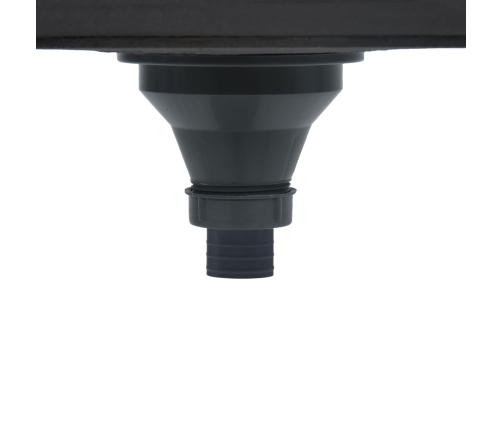 vidaXL virtuves izlietne, nerūsējošs tērauds