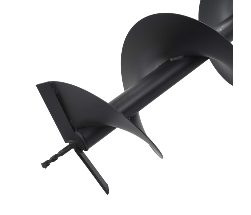 vidaXL zemes urbja uzgalis, tērauds, 250 mm