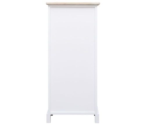 vidaXL skapītis, 38x28x86 cm, paulonijas koks