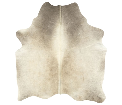vidaXL zvērādas paklājs, dabīgā govs āda, 150x170 cm, bēšs