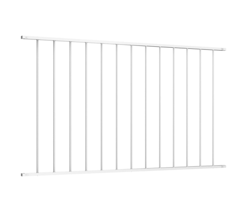 Žoga Panelis, Balts, 1,7X0,75 M, Pulverkrāsots Tērauds Vidaxl