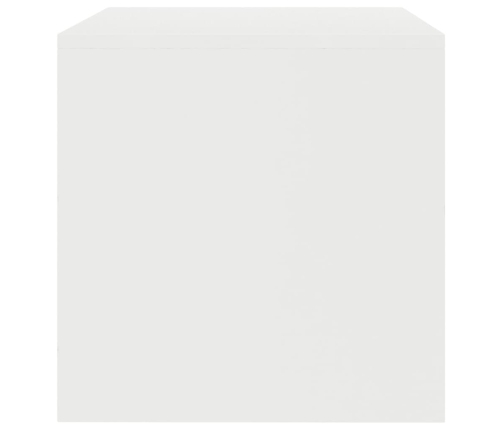 vidaXL TV skapītis, 100x40x40 cm, balts, inženierijas koks