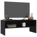 vidaXL TV skapītis, 100x40x40 cm, melns, inženierijas koks