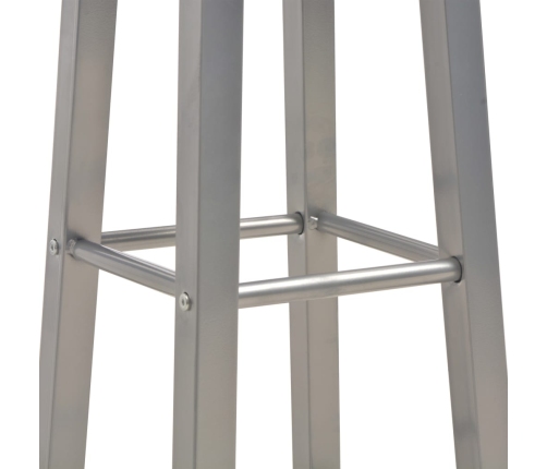 vidaXL bāra krēsli, 2 gab., antracītpelēki, MDF