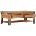 vidaXL kafijas galdiņš, 110x52x45 cm, akācijas masīvkoks
