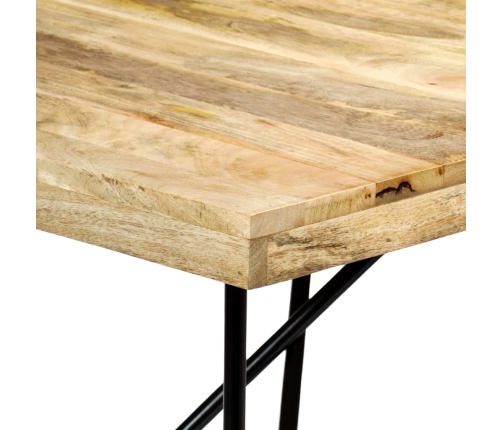 vidaXL virtuves galds, 180x90x76 cm, mango masīvkoks