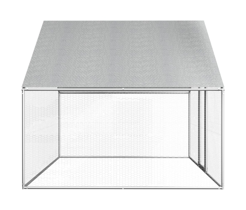 vidaXL vistu būris, 2,75x2x1,92 m, cinkots tērauds