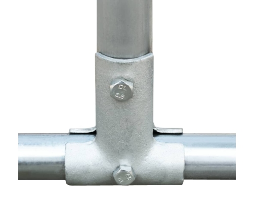 vidaXL vistu būris, 2,75x8x1,92 m, cinkots tērauds