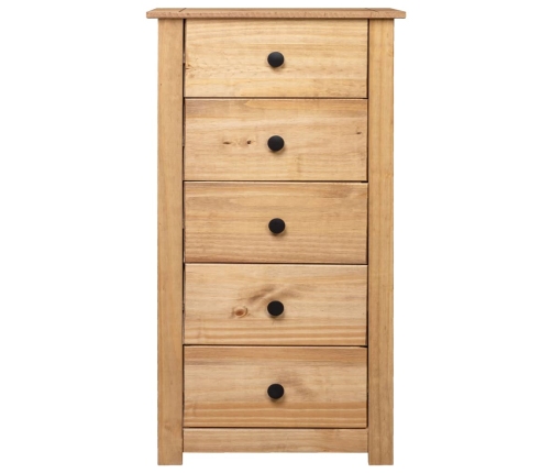 vidaXL kumode, 46x40x89 cm, priedes koks, Panama sērija