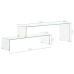 vidaXL 2-daļīgs kafijas galdiņu komplekts 90x30x20/110x30x40 cm