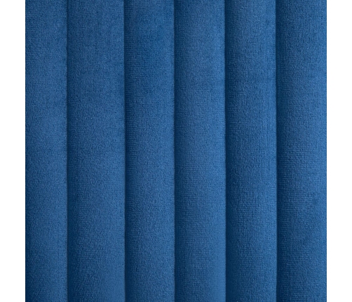 vidaXL virtuves krēsli, 4 gab., zils samts